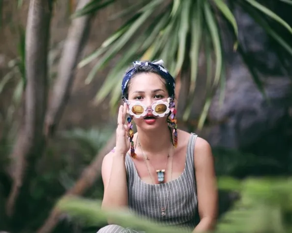 Kulit Andien jadi gosong © instagram.com/andienaisyah