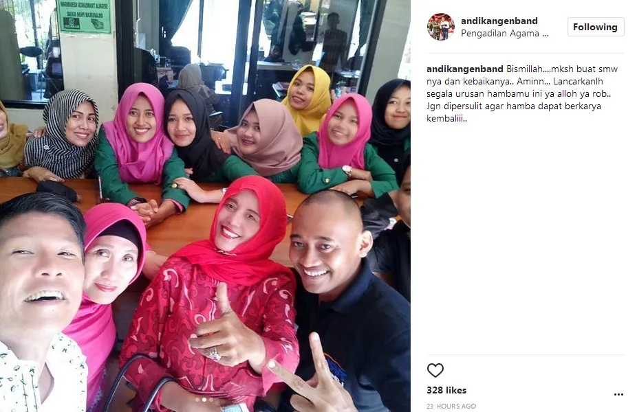 Andika bakal ceraikan Chaca? ©instagram/andikangenband
