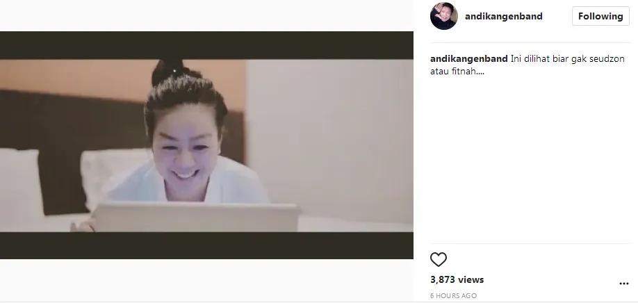 Andika Kangen Band ternyata berduet dengan perempuan ini ©instagram/andikangenband