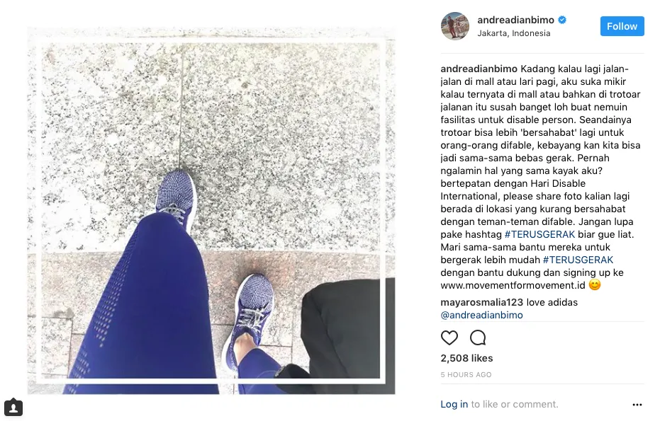 (c) Instagram/andreadianbimo