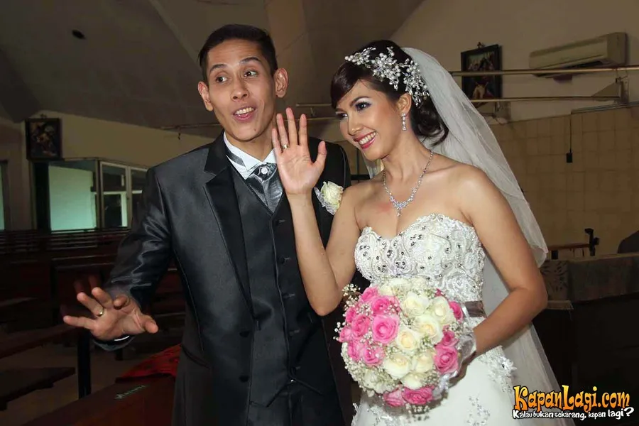 Andrea Dian dan Ganindra Bimo @Foto: Hendra