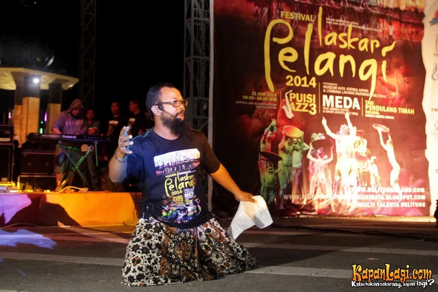 Salah Satu Penampilan di Festival Laskar Pelangi/@Foto: KapanLagi.com®