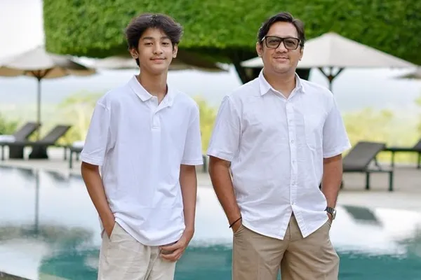 Potret Kenzy dan  Andre Taulany (Credit: Instagram/kenzy_taulany_)