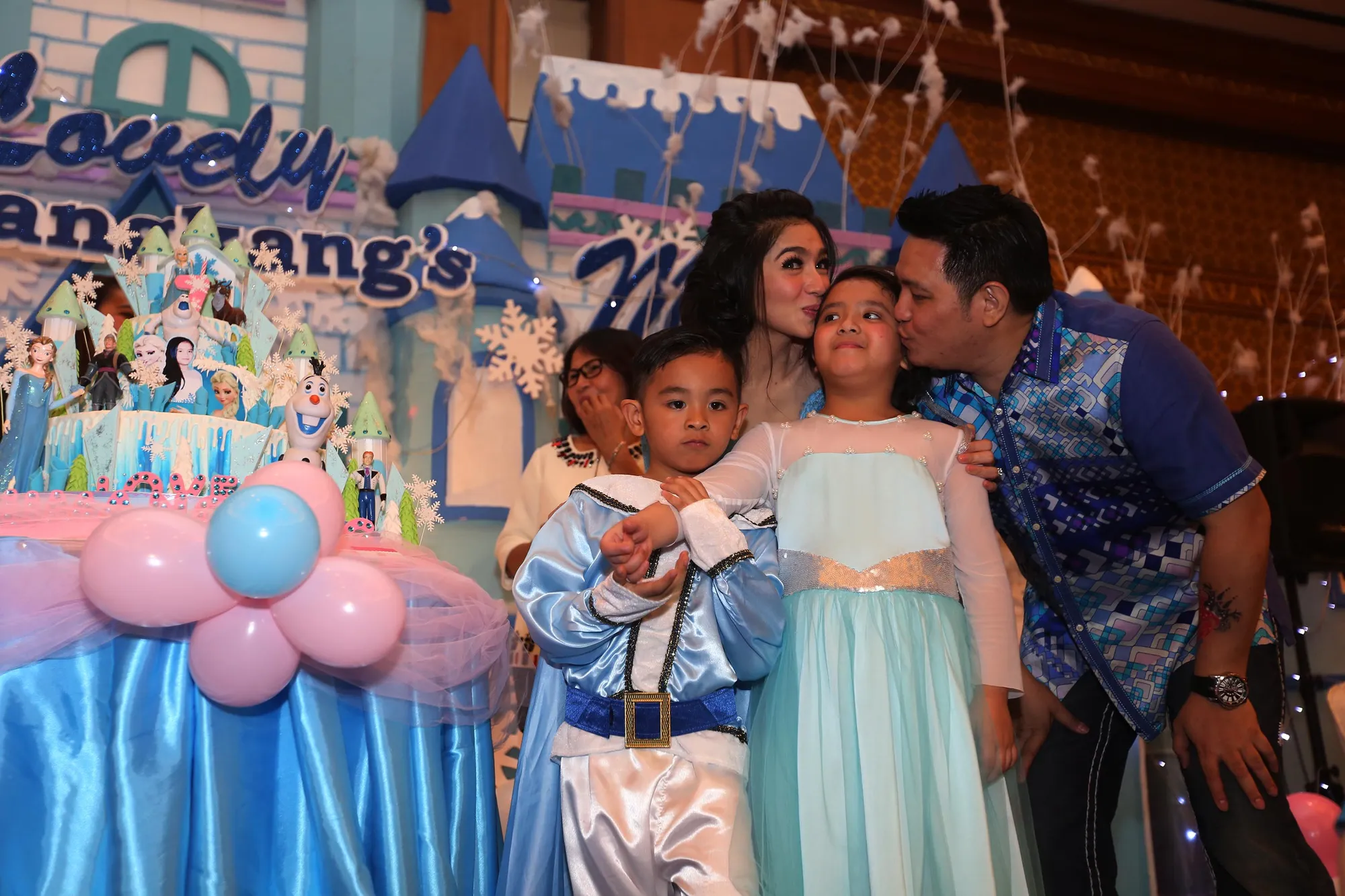 Angel Karamoy rayakan ultah anak. ©KapanLagi.com®