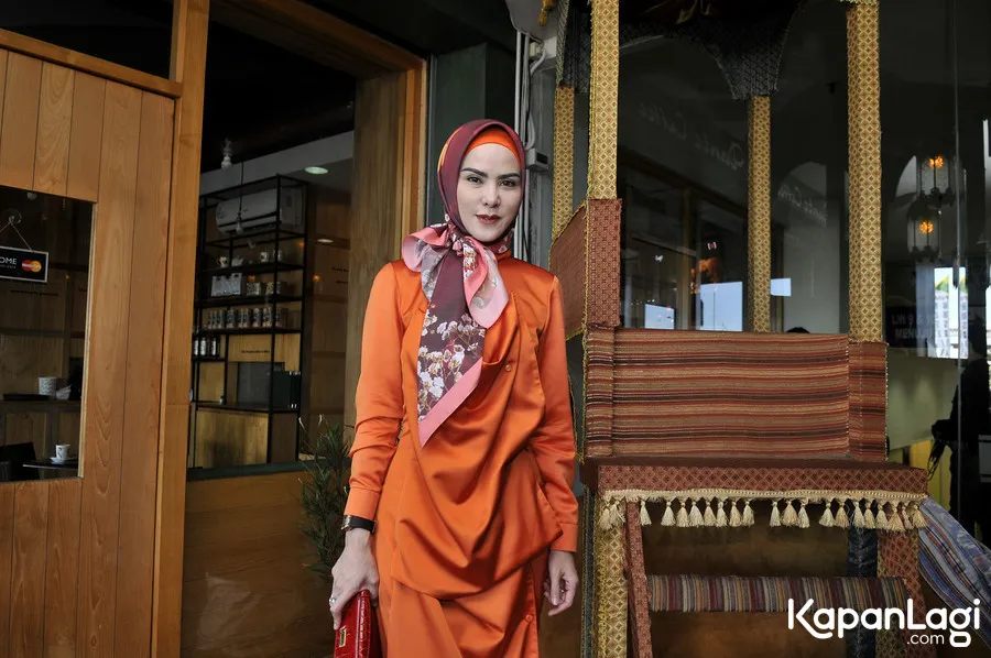 Angel Lelga obati kerinduan main sinetron © KapanLagi.com®/Bayu Herdianto