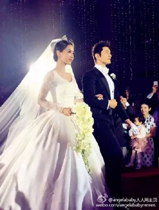 Pernikahan Angelababy dan Huang Xiaoming yang digelar mewah! ©asiaone.com
