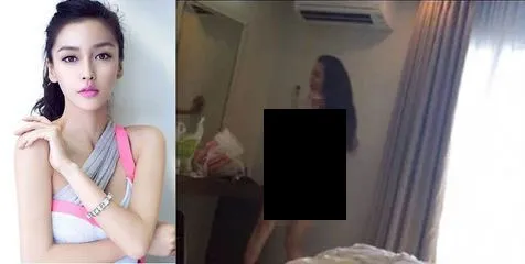 Angelababy tersangkut skandal video telanjang. ©toggel.sg