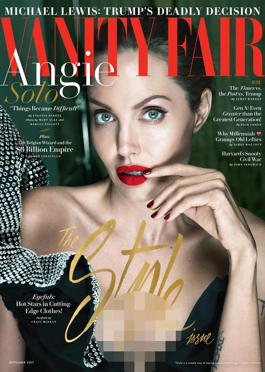 Angelina Jolie berbicara soal film terbarunya bersama Vaninty Fair © Vanity Fair