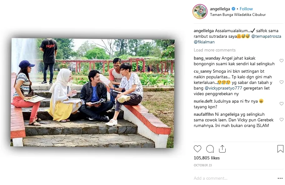 Angel Lelga dan Fiki Alman Pernah Main FTV Bareng
