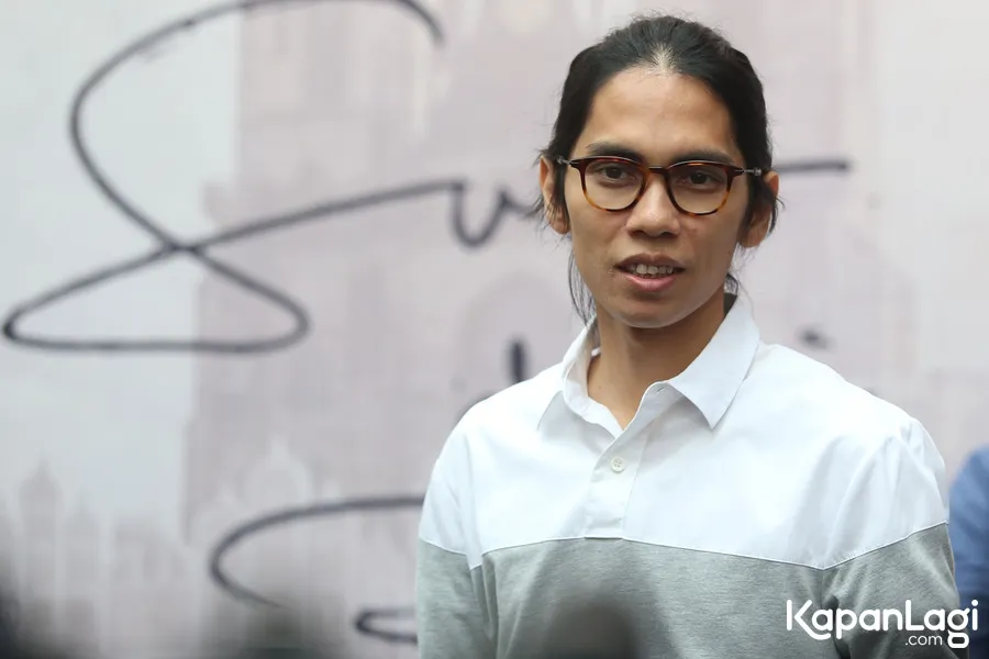 Angga masih tak mau buka suara soal Akar/©KapanLagi.com®/Budy Santoso