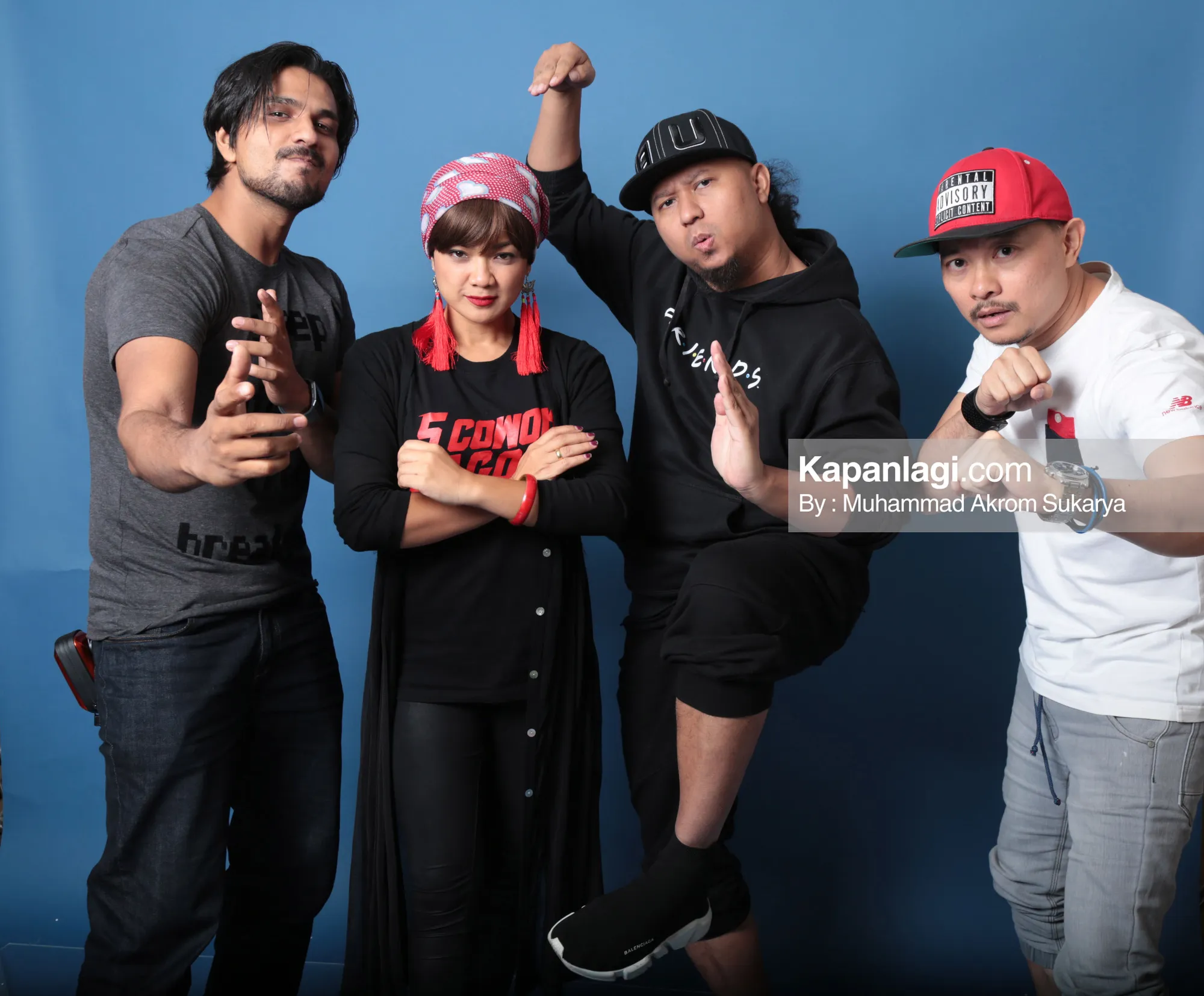 Cast 5 COWOK JAGOAN © Kapanlagi/Muhammad Akrom Sukarya