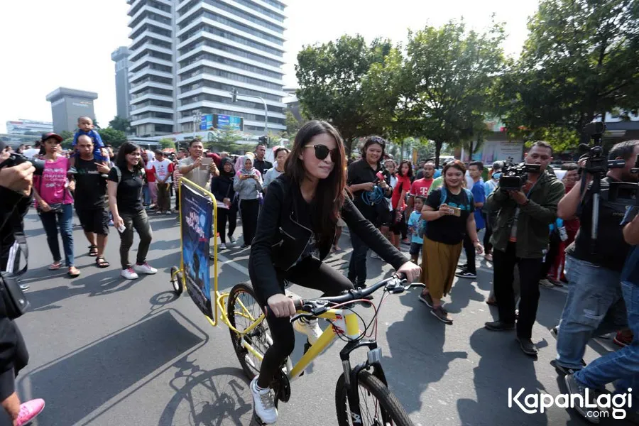 Angie akan ajak anak-anaknya ke CFD © KapanLagi.com®/Sahal Fadly