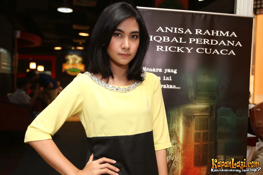Anisa Rahma nyanyikan soundtrack sendu untuk film horor terbarunya/©KapanLagi.com®/Budy Santoso