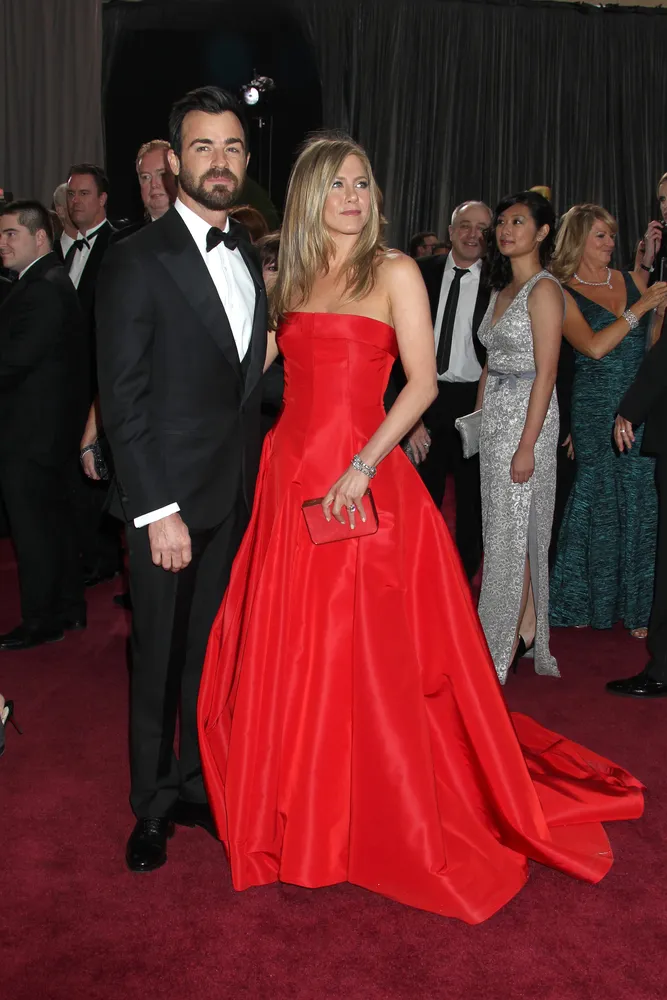 Justin Theroux dan Jennifer Aniston.