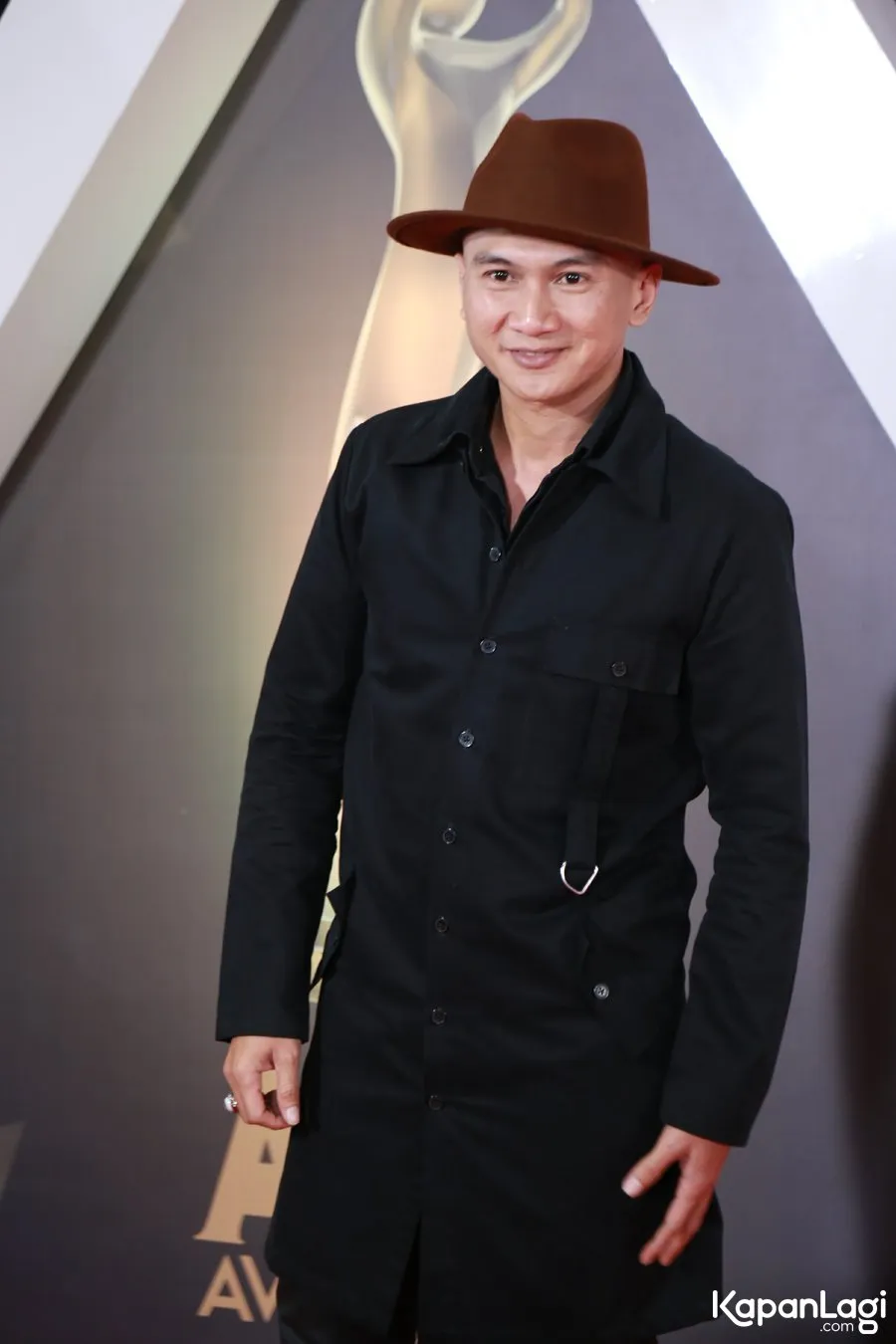 Anji turut hadir di pernikahan Ifan Seventeen. ©KapanLagi.com/Agus Apriyanto