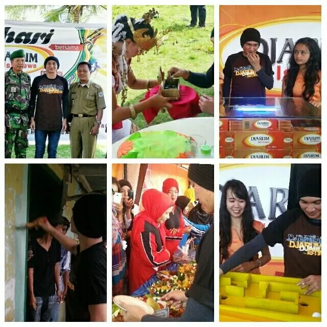 Anji saat tur single terbarunya di Lampung