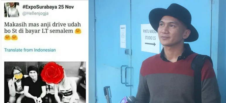 Anji beri klarifikasi terkait postingan seolah ia membooking PSK. 姆stimewa