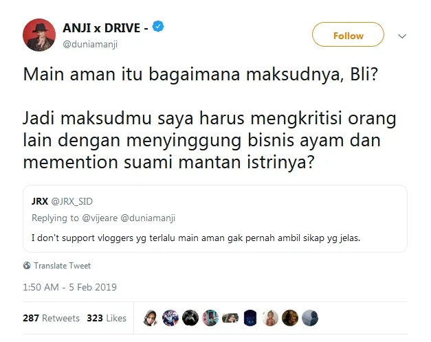 Twitter © duniamanji