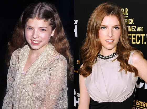 Anna Kendrick 17 tahun yang lalu vs sekarang © eonline.com