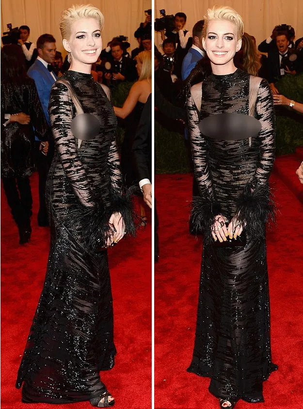 Anne Hathaway @ dailymail.co.uk