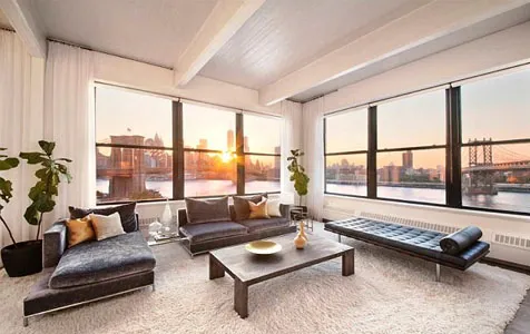 Salah satu sudut apartemen mewah Anne @ dailymail.co.uk/Townrealestate.com