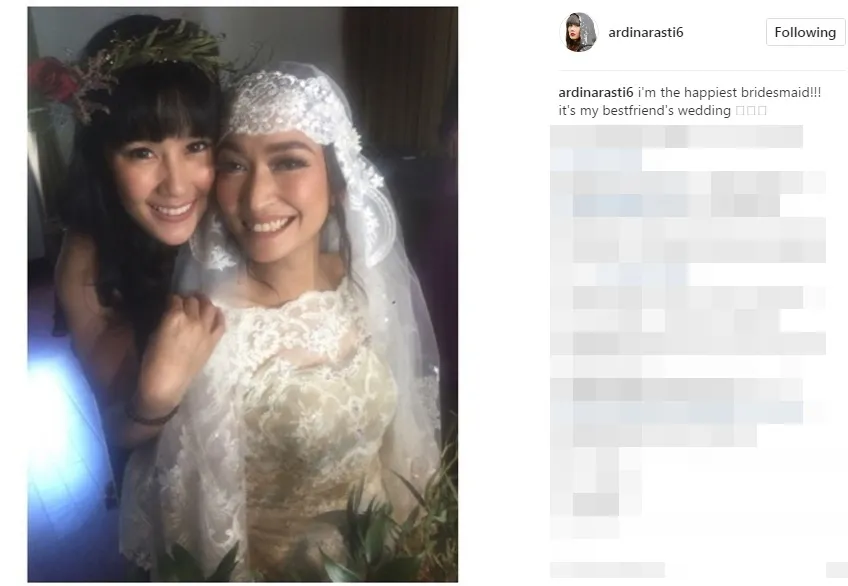 Anneke Jody menikah di Bali ©instagram/ardinarasti6