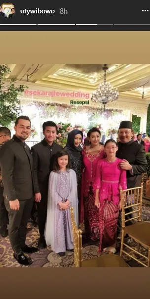 Annisa, Sultan, Ari dan Rika akur ©instagram/utywibowo