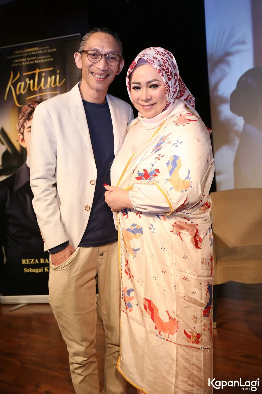 Melly Goeslaw bersama Anto Hoed © KapanLagi.com®/Agus Apriyanto