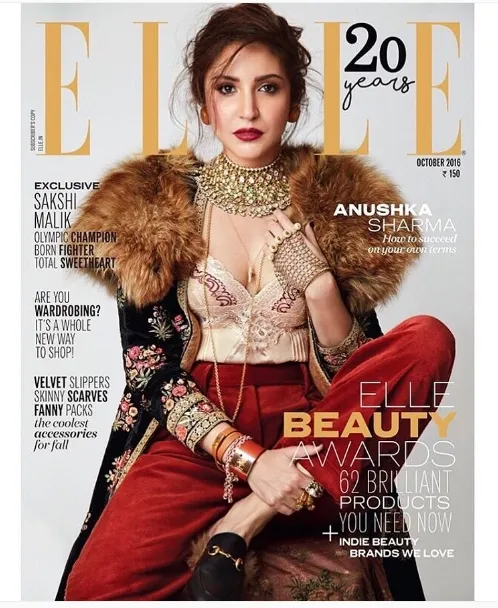 Anushka Sharma hot di cover ELLE ©pinkvilla