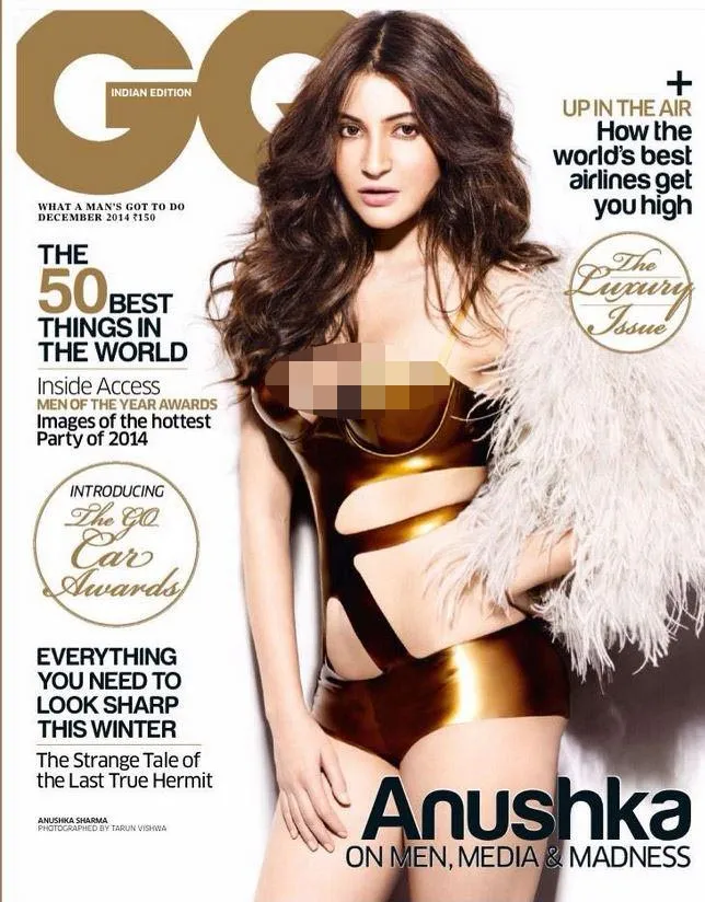 Penampilan seksi Anushka Sharma di majalah GQ. @GQ