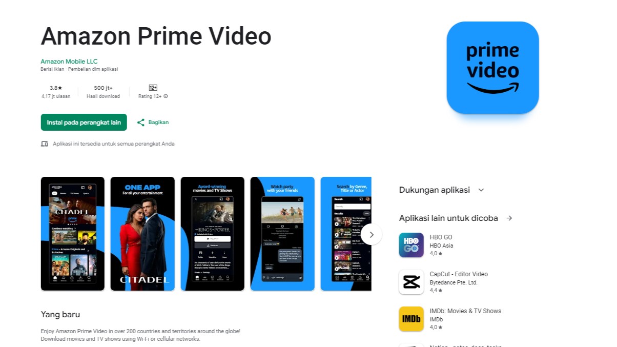 Prime Video - Apps on Google Play