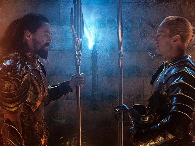 Arthur bertemu dengan Orm (Courtesy of Warner Bros Pictures)