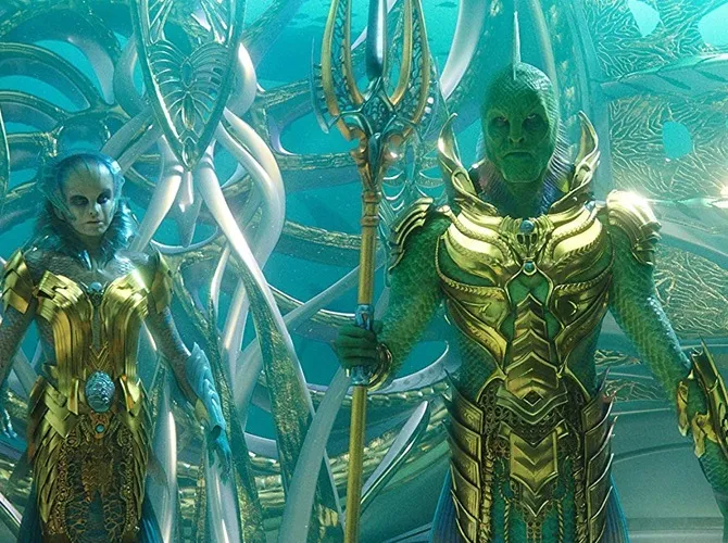 Para penghuni kerajaan Atlantis (Courtesy of Warner Bros Pictures)