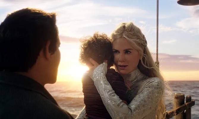 Nicole Kidman jadi Queen Atlanna. (Courtesy of Warner Bros)