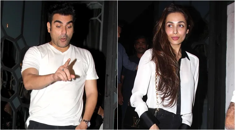 Arbaaz Khan dan Malaika makan bersama, batal cerai ya? © Indianexpress.com