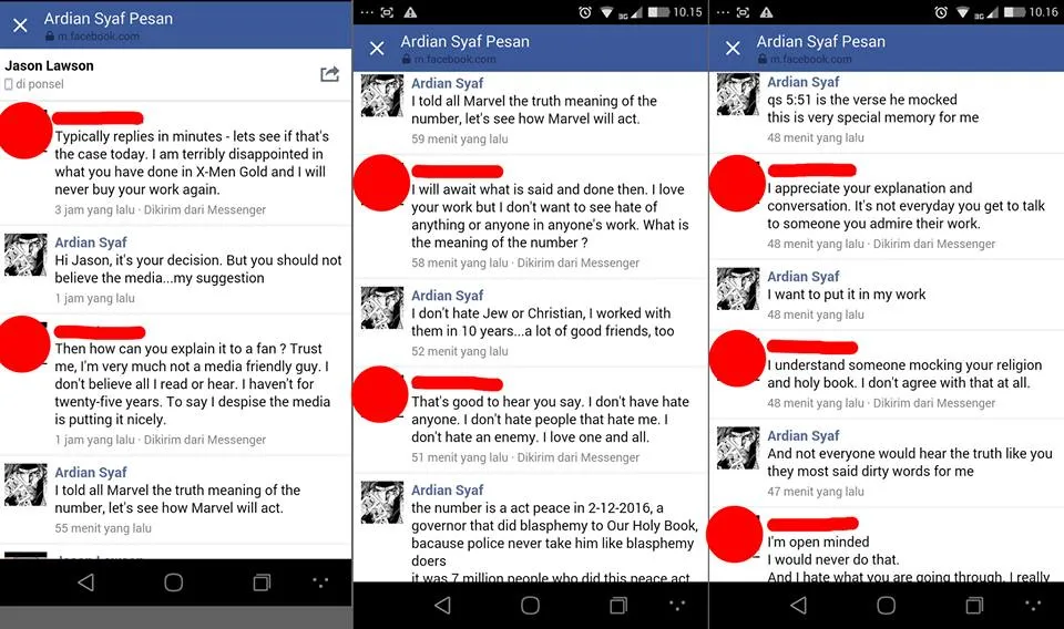 Penjelasan Ardian Syaf © Facebook