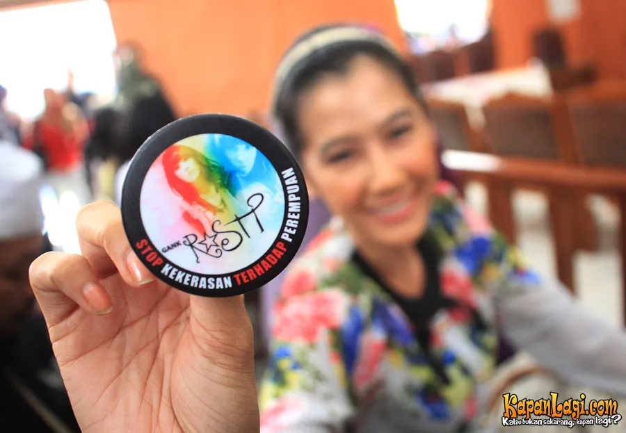 Eza Gionino dukung Ardina Rasti jadi duta anti kekerasan.