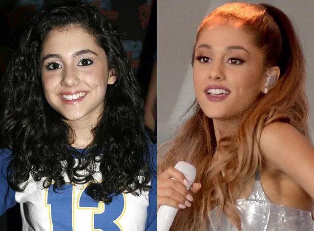 Ariana dulu dan sekarang @ dailymail.co.uk