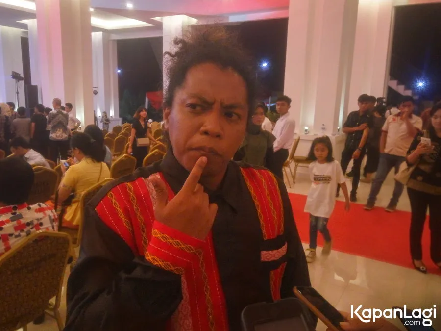 Arie menilai Tatjana konsisten di film SWEET 20 © KapanLagi.com®/Abbas Adi Nugroho