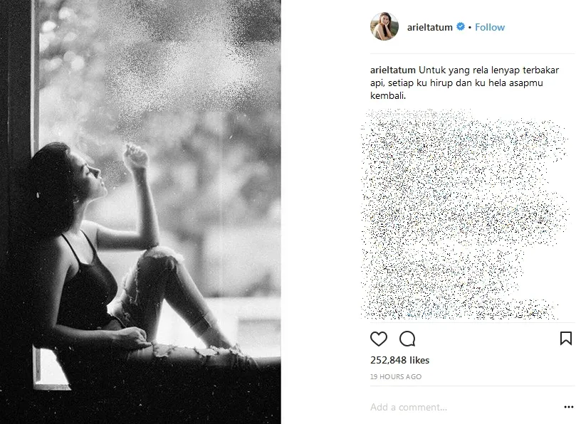 Postingan Ariel Tatum yang bikin netizen heboh ©instagram/arieltatum