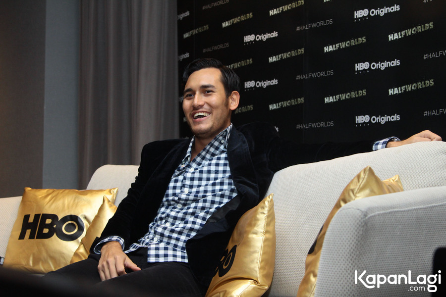 Arifin Putra terkendala bahasa saat syuting HALFWORLDS 2 © KapanLagi.com®/ Bayu Herdianto