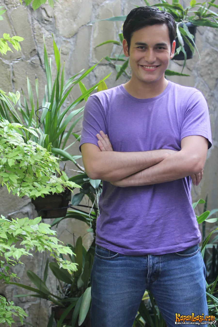 Arifin Putra anggap setiap hari adalah Valentine. @Kapanlagi.com