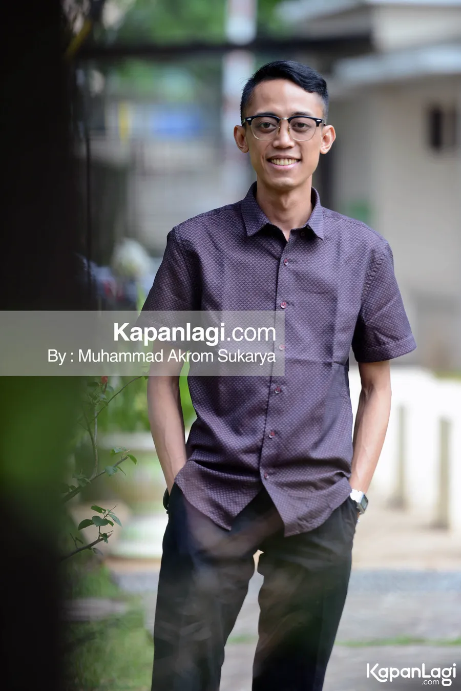Ario Kiswinar Teguh terbukti sebagai putra biologis Sis Maryono Teguh. ©KapanLagi.com/Muhammad Akrom Sukarya