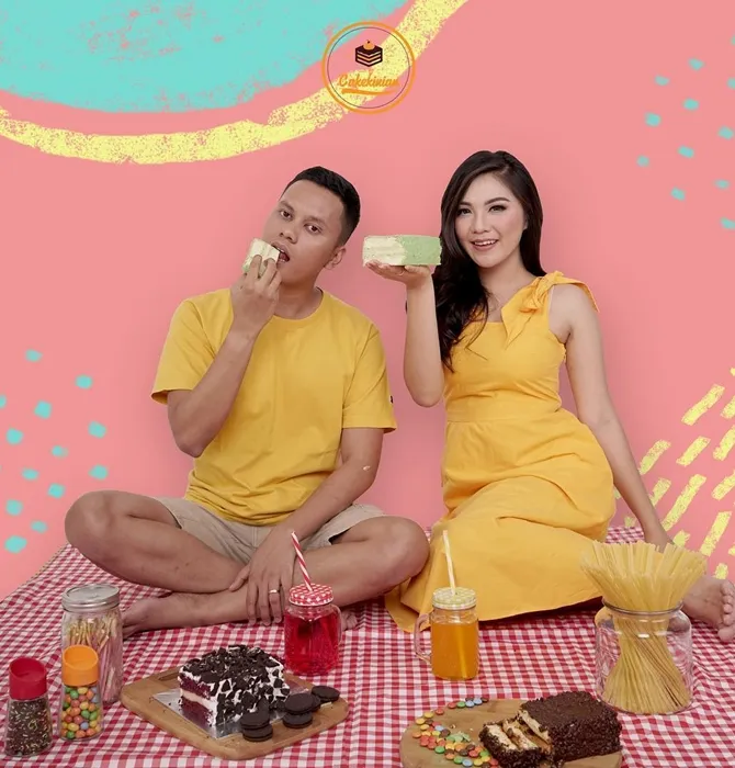Bisnis kue kekinian yang digeluti oleh Arief dan Tipang mendapat respon positif! © Instagram/cakekinian.id