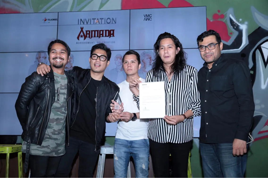 Armada tegaskan kalau lagu 'Asal Kau Bahagia' tidak meniru karya F4 © KapanLagi.com/Mathias Purwanto