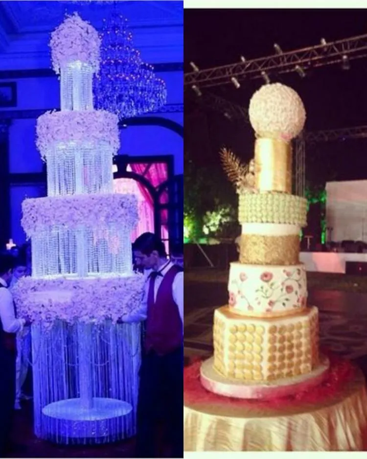 Kue pernikahan Arpita Khan, beratnya 150 kg! @pinkvilla