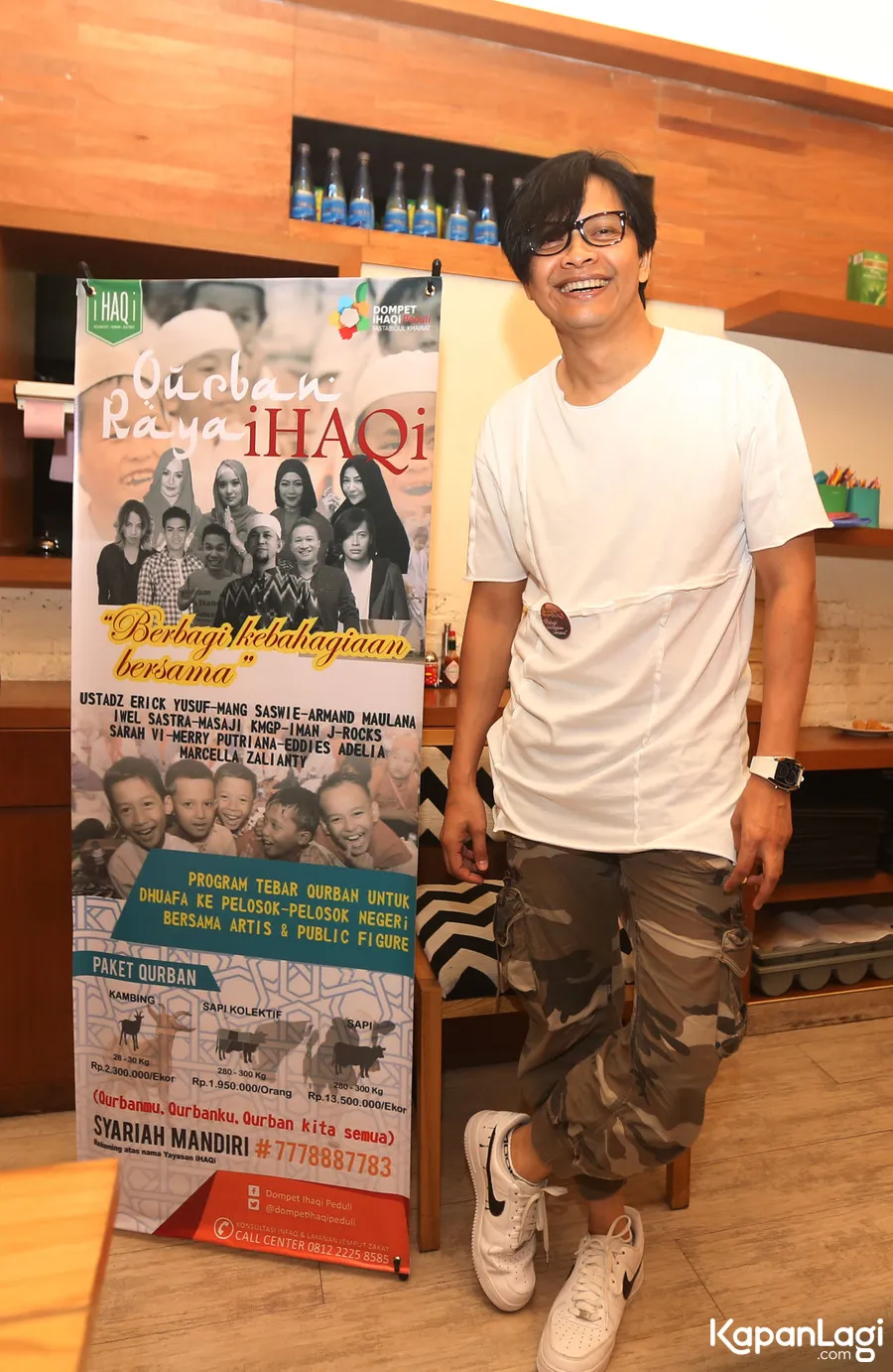 Proyek solo sekaligus berdakwah lewat nyanyi, Armand enjoy © Budy Santoso
