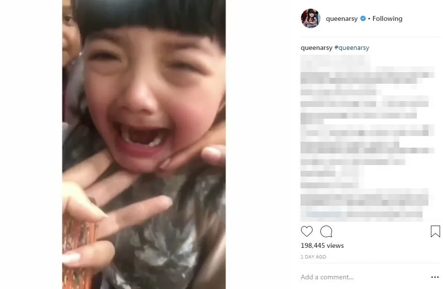 Arsy Mewek Karena Kasihan
