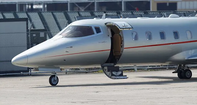 Inilah pesawat yang dinaiki Victoria. @dailymail