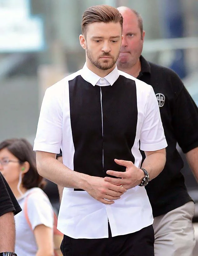 Justin Timberlake galau. @dailymail.co.uk
